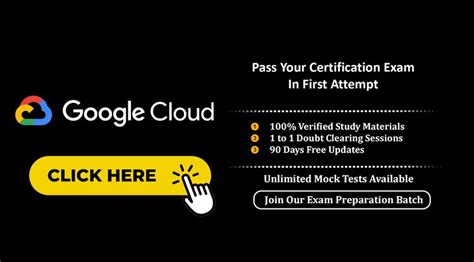 Get 50% Discounted Google Cloud Exam Voucher | Mock Test Exam ...