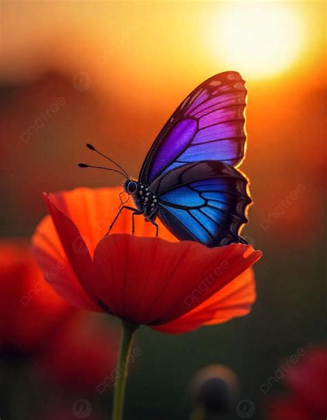 Butterfly And Flower Wallpaper