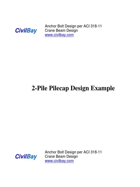 Pile Design Example 的图像结果