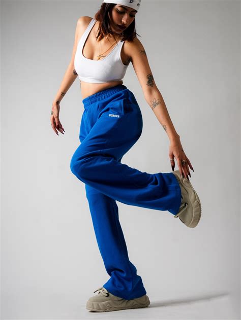Irish Track Pants Cobalt Blue (MID RISE REGULAR FIT) For Men And Women ...