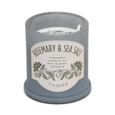 Foundry Candle Co. Rosemary & Sea Salt Scented Soy Candle - Shop ...
