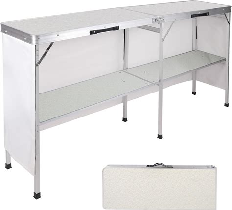 Amazon.com: REDCAMP Portable Bar Table, Pop Up Folding Mobile Bar ...