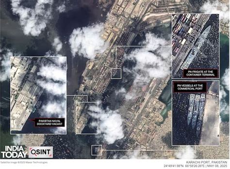 Satellite Images Reveal Pak Navy's Fled From Karachi; Moved To ...