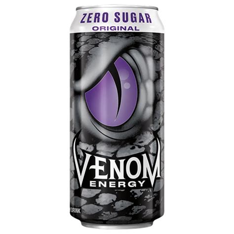Venom Zero Sugar Original Energy Drink reviews ratings & information - Bev Rank