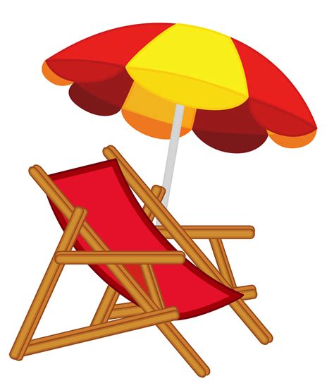 clipart beach chair and umbrella 18 free Cliparts | Download images on ...