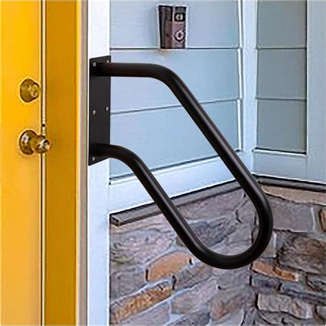SDNBHT Handrail for Outdoor Steps 18.5' Safety Grab Bar for Stairs ...