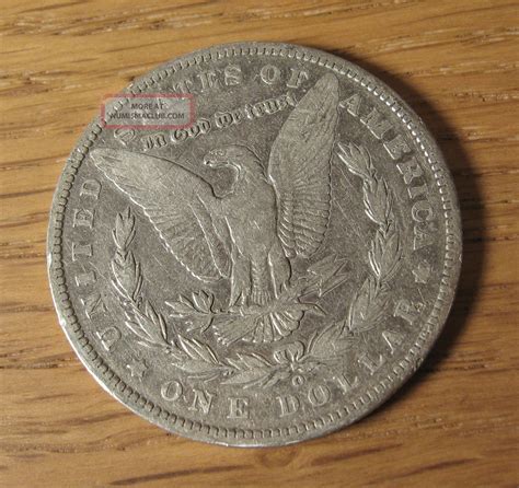 1889 P Morgan Silver One Dollar United States Eagle Philadelphia Coin Usa