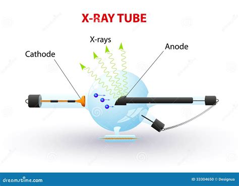 X-ray tube stock vector. Illustration of broken, diagnostic - 33304650