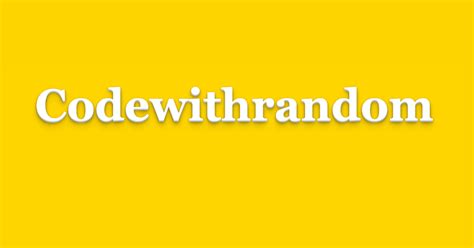 Image result for Random vs Code for a Web HTML