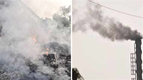 Kanpur Air Pollution : वायु प्रदूषण से शहरवासियों को घुट रहा दम, लाल ...