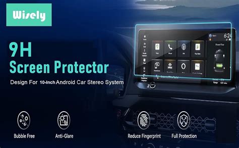Wisely Screen Guard for 10 Inch Android Car Stereo Touch Display ...