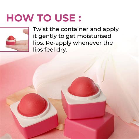 Organic Harvest Pink Lip Balm (Lily) | Sugatra
