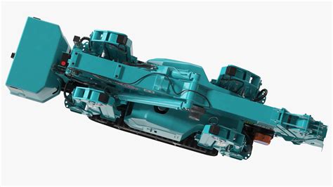 Maeda MC285C 3 Spider Mini Crane Folded 3D model | 3D Molier International