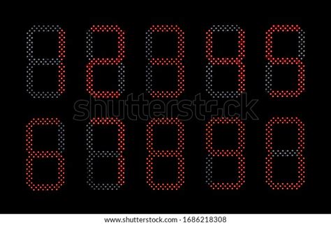 Image result for Red LED Numbers