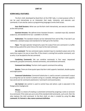 Internal and External Commands in Unix Programming - 1 Meaning of ...