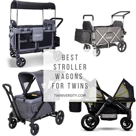 Best Stroller Wagons for Twins | Twiniversity #1 Parenting Twins Site