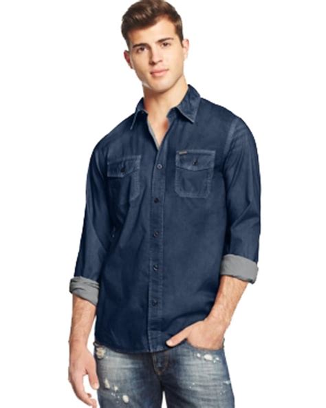 Buy Guess Men's Casual Shirt at Amazon.in