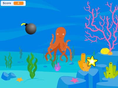 Scratch Chase Game Tutorial 的图像结果