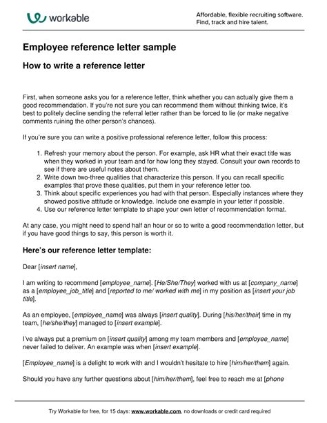 Image result for How to Write a Personal Reference Letter