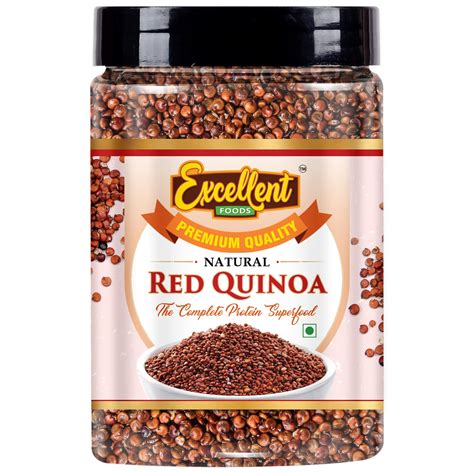 EXCELLENT FOODS - Red Quinoa 500 grams : Amazon.in: Grocery & Gourmet Foods
