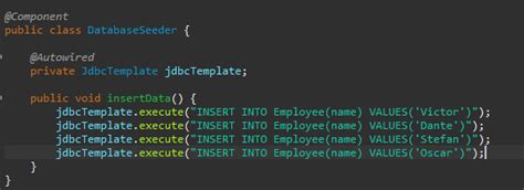 Spring JDBC 和 Spring Data JDBC 的图像结果