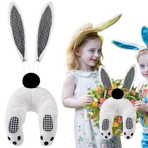 Clearance Easter Decor Bunny Butt Wreath Kit Diy Cute Butt With Ears ...