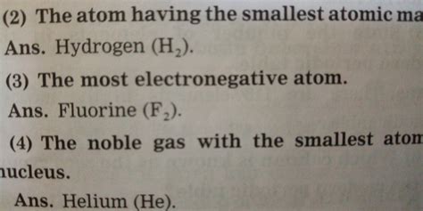 Name the element which has highest electronegativity in the periodic ...