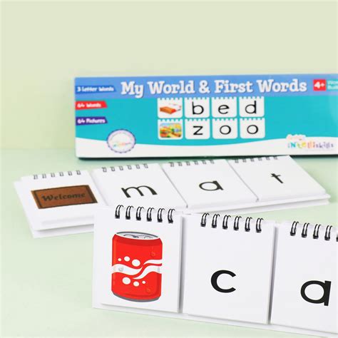 Buy Intelliskills Early Literacy Word Builder ABC and First Words Set ...