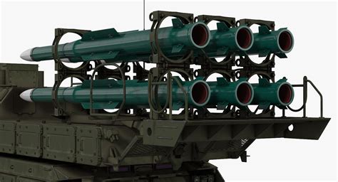 Buk Missile System SA11 Gadfly Rigged 3D | 3D Molier International