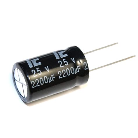 2200uF 25V Electrolytic Capacitor – Indian Hobby Center