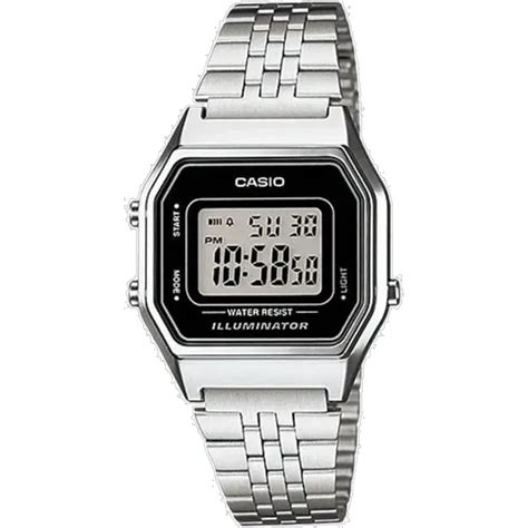 Casio D125 LA680WA-1DF – Vintage Digital Stainless Steel Watch – Sai ...