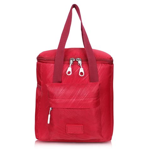 TV10 Tiffin Bag - Red – Bag-Age