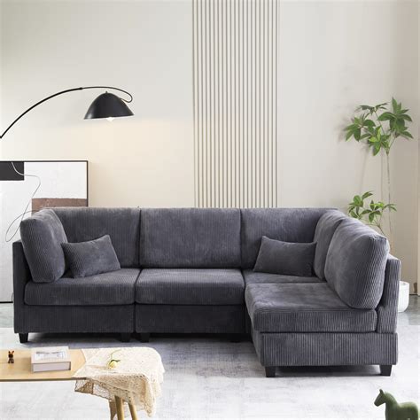 Image result for Convertible Modular Sectional Sofa