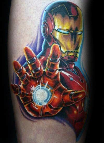 Tatuajes de Iron Man - 120 diseños, significado y mejores ideas