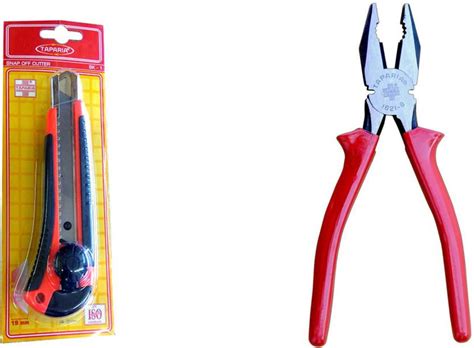 TAPARIA 8 inch cutting plier heavy duty and snap off cutter pack of 2 ...