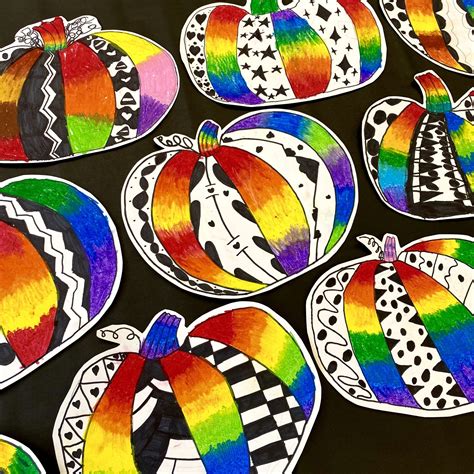 4th Grade Art Lessons | 4th grade art, Halloween art lessons, Middle ...