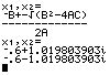 The Quadratic Formula Program - ticalc.org