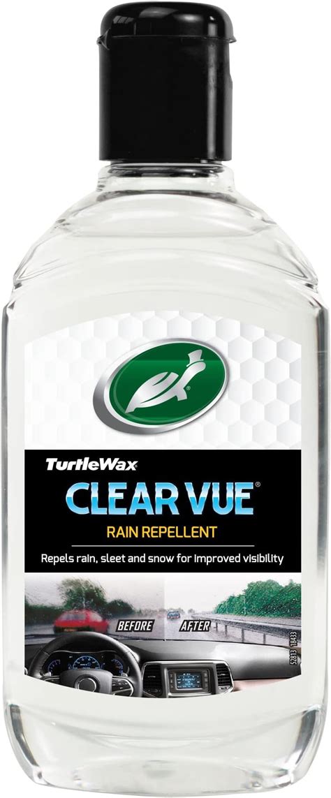 Turtle Wax Clearvue Car Rain Repellant, 300ml, Pack of 1, Improves ...