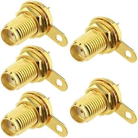 RF SIGNAL wlaniot SMA Female Connector SMA Coaxial Panel Mount ...