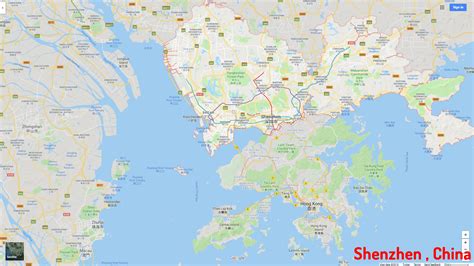 Shenzhen Map - China