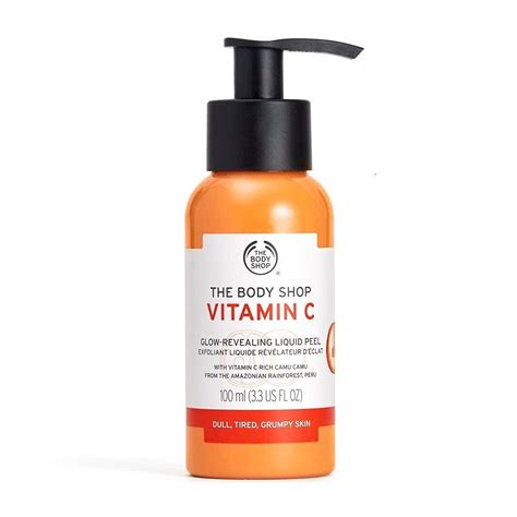 The Body Shop Vitamin C Glow Revealing Liquid Peel, 100ml : Amazon.in ...