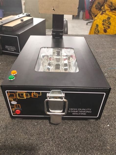 Monotech Enterprises Flash Stamp Machine Compact Model 1 Tube (Black ...