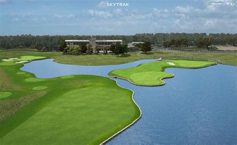 Experience World-Class Golf with SKYTRAK Course Play Designed With Trackman