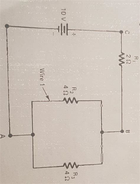 In the Given circuit (i) Find the equivalent resistance of the circuit ...