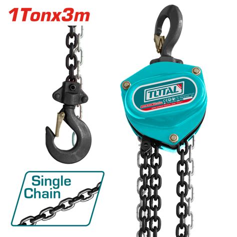 Total 1 Ton x 3mm Chain Block – TCBK0201