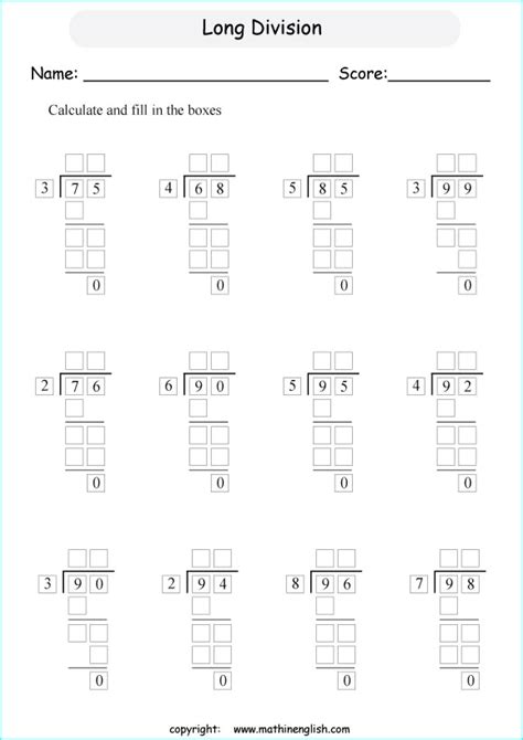 Image result for 2-Digit Division Problems