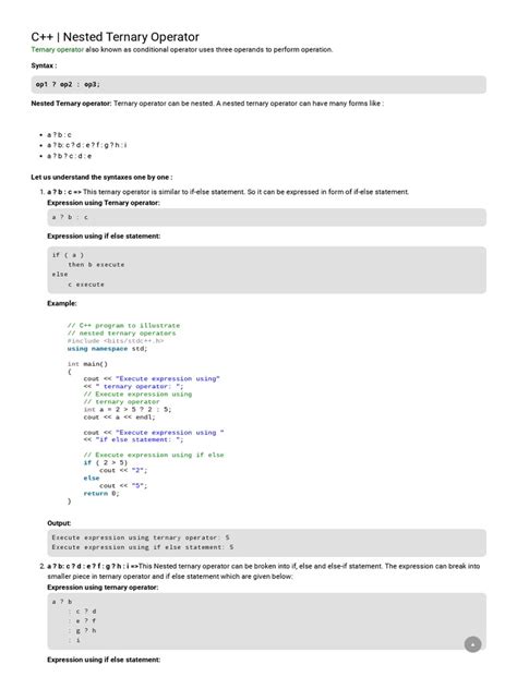 Image result for Nested Ternary Operator