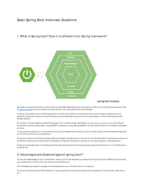Spring Boot Interview Questions and Answers 的图像结果