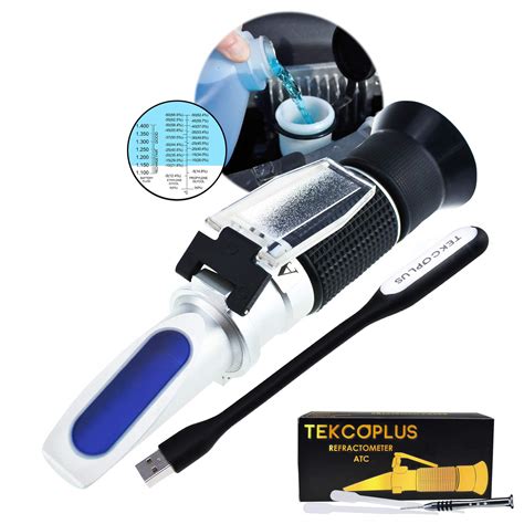 Battery Refractometer Antifreeze 60 0 C Ethylene Glycol 50 0 ...