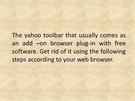 Remove Yahoo! Toolbar 的图像结果